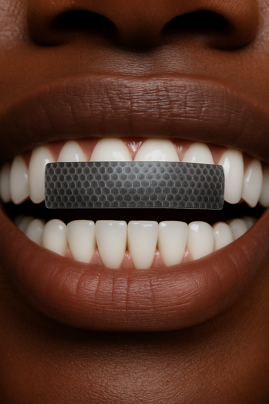 LUXURY CUSPIDS™ DRY Charcoal Teeth Whitening Strips
